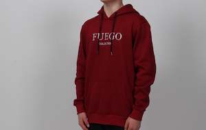 Maroon Fuego Collection Hoodie