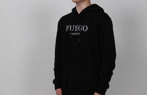 Fuego Collection Hoodies: Black Fuego Collection Hoodie