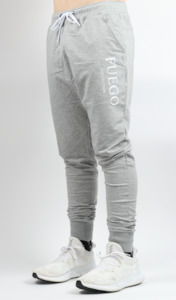 Fuego Collection Jogger Pants 1: Grey Fuego Collection Jogger Pants