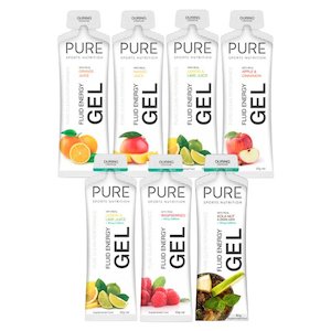 Sports Gels: Pure Fluid Energy Gel Variety Pack