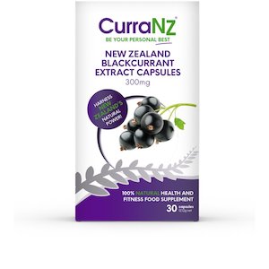 CurraNZ New Zealand Blackcurrant Extract Capsules