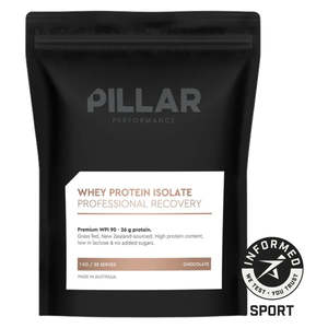 Frontpage: Pillar Whey Protein Isolate 1kg 30 Serve