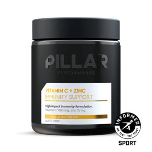Pillar Performance Vitamin C + Zinc (60 Serves)