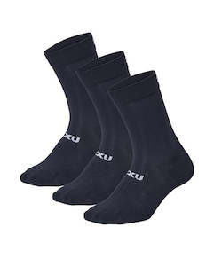 2xu: 2XU Crew Socks 3 Pack
