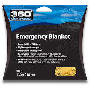 360 Degrees Emergency Blanket