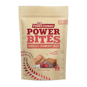 Em's Power Bites 8 Pack - Cranberry Graze