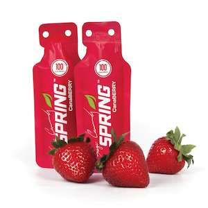 Training Racing: Spring Energy CANABERRY Gel (Vegan) March 25
