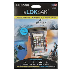 LOKSAK aLokSak 4x7" 2pk