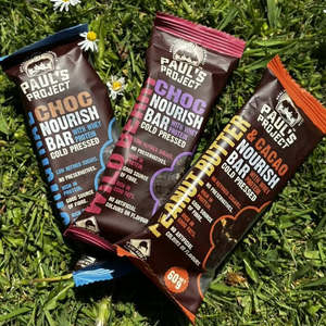 New: Pauls Project Cold Pressed Protein & Energy Bar