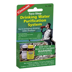 Energy Hydration Drinks: Coghlans 2-Step Water Treatment