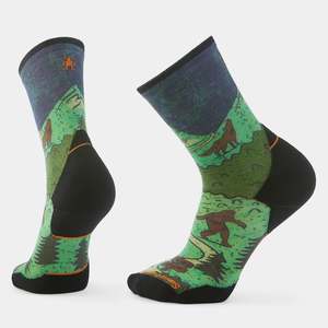 New: Smartwool Trail Run Neature Print Crew Socks