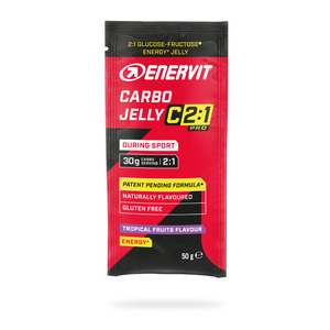 New: Enervit C2:1 Carbo Jelly 50g Tropical Fruits