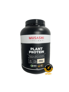 Products: Musashi Plant Protein 2kg - Vanilla - Fuel Right Nutrition
