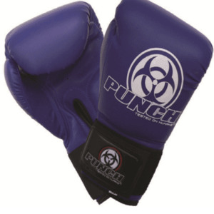 Punch Equipment: 9011043    ~ URBAN JNR BOXING GLOVE 4oz BLU