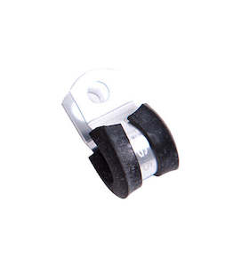 Aeroflow: AEROFLOW CUSHIONED P CLAMPS -6AN 10PK SILVER 9.5MM ID OR 3/8' ID - AF158-06S