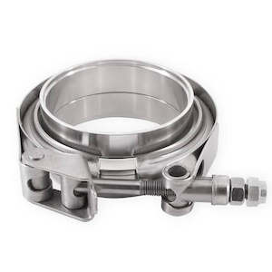 Full Throttle Parts: Stainless Steel V-Band Set, With SS Clamp (1.5" to 4")