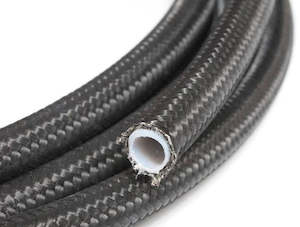 Full Throttle Parts: 200 Series Black Nylon PTFE Braided Hose per 0.5m/500mm