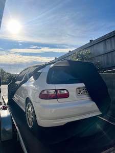 Boostedkiwi: Honda Civic EG Hatchback Custom Fit Indoor Car Cover (1991 - 1995)