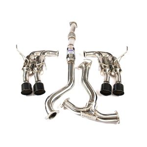 Invidia R400 Cat back Exhaust Signature Edition Black Tips 10-21 WRX & STI SEDAN&hellip;
