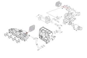 VW Transporter T5.1 EGR Blanking Kit for 2.0 TDI (Excluding CFCA)