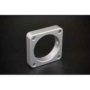 Test Nissan: Torque Solution Throttle Body Spacer (Silver): Nissan Sentra SE-R Spec V 2007-2012
