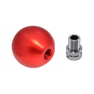 Torque Solution Billet Shift Knob Kit (RED): Volkswagen / Audi Manual Transmission