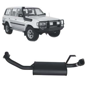 Redback Performance Centre Muffler Assembly for Toyota Landcruiser 80 Series Wag&hellip;