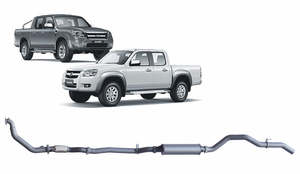 Redback Extreme Duty Exhaust for Ford Ranger (01/2006 - 08/2011), Mazda BT-50 (1&hellip;