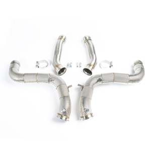 Mercedes: CTS High Flow Catless Downpipe - Mercedes C63S AMG A205/C205/S205/W205