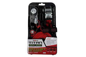Products: Ratchet Tie Down 2.5cm x 4.6m (2) Fully Equipped