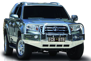 Bull Bar Alloy Bumper Lights Black Fully Equipped
