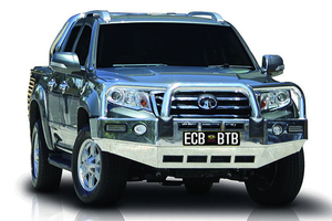 Bull Bar Alloy Bumper Lights Polished Fully Equipped