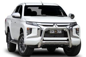 Mitsubishi Triton ECB Alloy Low Loop Nudge Black Fully Equipped