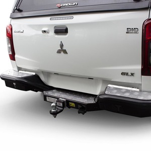 Products: Mitsubishi Triton TJM Rear Step Tow Bar Fully Equipped