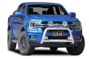 Ford Everest ECB Alloy Low Loop Nudge Bar Polished Fully Equipped