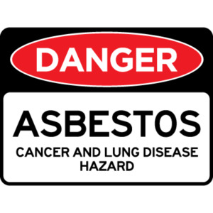 Danger - Asbestos