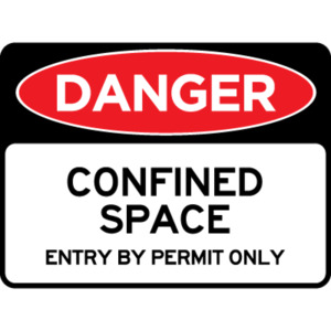 Danger - Confined Space