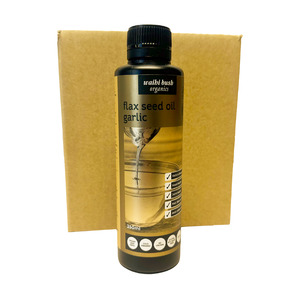 Best Sellers: Flax Seed Oil Garlic 250ml Carton of 9 Bottles