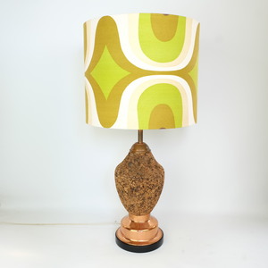 Mid Century Lamp – Cork & Brass
