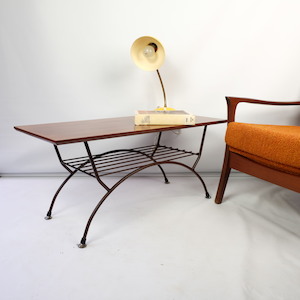 1960s Coffee Table – Steel Frame