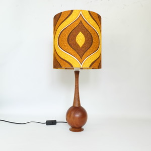 Products: Mahogany lamp & Funky Shade