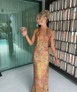 FAIT PAR FOUTCH -LIANA DRESS - FLEUR SEQUIN