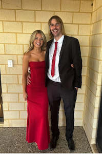 Rentals: HNTR THE LABLE - LOUIE GOWN (medium)