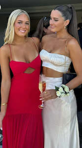 NOOKIE - MONROE MAXI DRESS RED