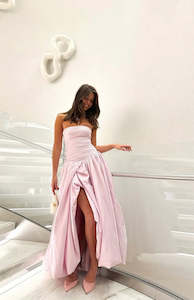 Rentals: AJE - VIOLETTE BUBBLE HEM MAXI PINK