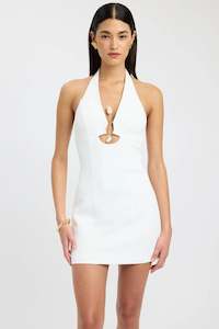 Mini Dresses: KOOKAI- OYSTER TRIM MINI