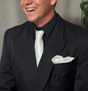 Accessory: DRESS TIE - WHITE