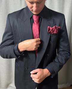 Accessory: DRESS TIE - WINE RED