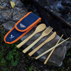 Gents Hardware And Triumph And Disaster: Gentlemen's Hardware - Travel Bamboo Cutlery Set