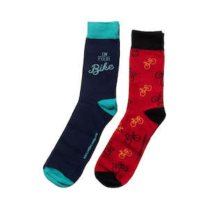 Mens Socks: Gentlemen's Hardware - Bike Crew Socks